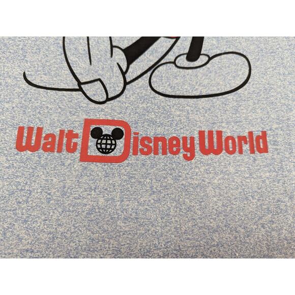 2XL NEW Walt Disney World Parks Blue Mickey Mouse Shirt NWT - Picture 3 of 16